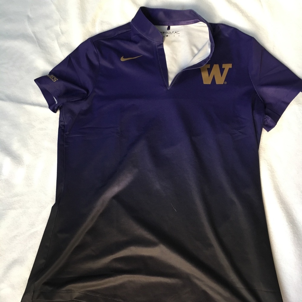 BRAND NEW NIKE UW GOLF SHIRT